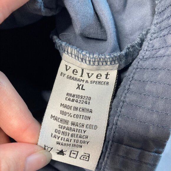 Lily Aldridge for Velvet Blue Moto Jacket Womens Size XL Pockets Zipper L/S Coll - Picture 5 of 6